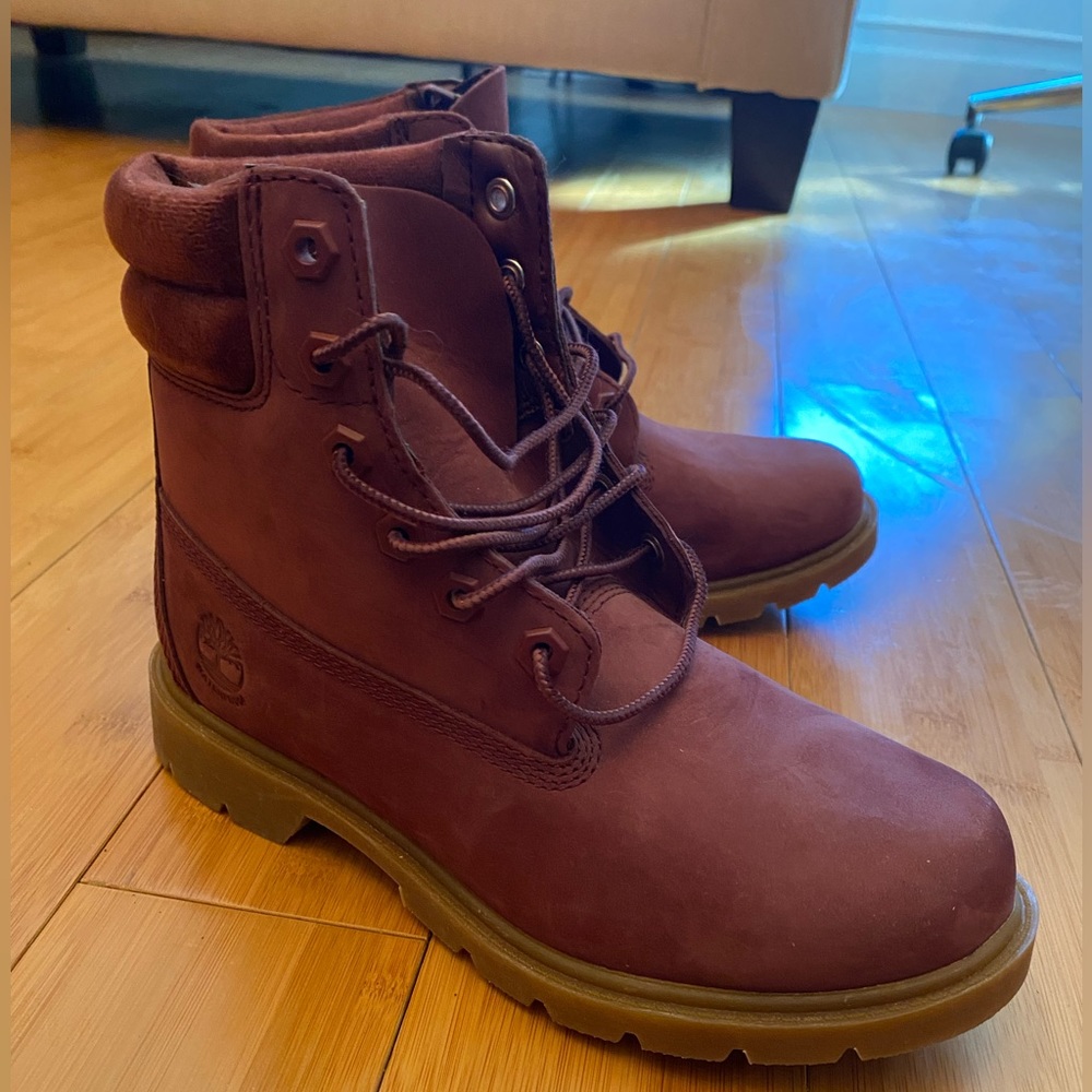 Timberland high top suede